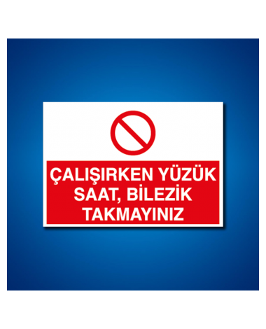 Yasaklama İş Güvenliği Etiketleri