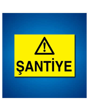 Şantiye İş Güvenliği Etiketleri