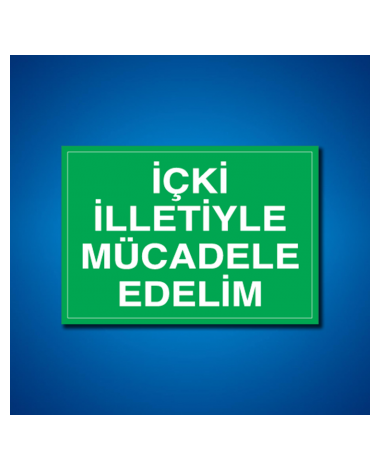 Alkol İş Güvenliği Etiketleri