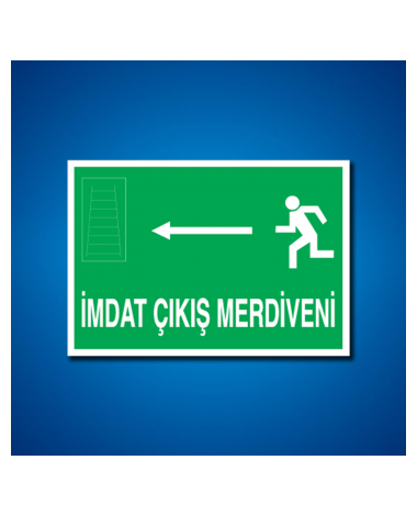 Yangın Çıkışı Etiketleri