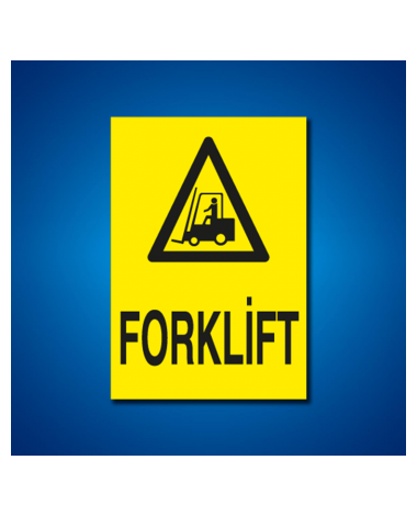 Forklift İş Güvenliği Etiketleri