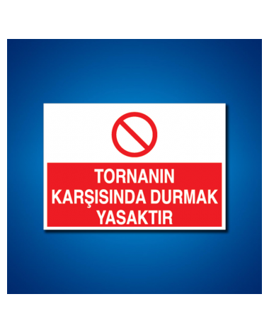 Torna-Planya-Freze-Cnc İş Güvenliği Etiketleri