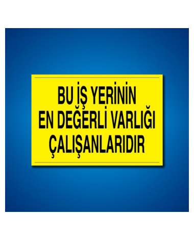 İşyeri Fabrika İş Güvenliği Etiketleri