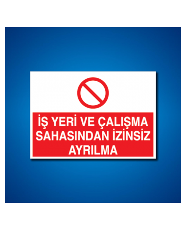 İş Güvenliği Etiketleri