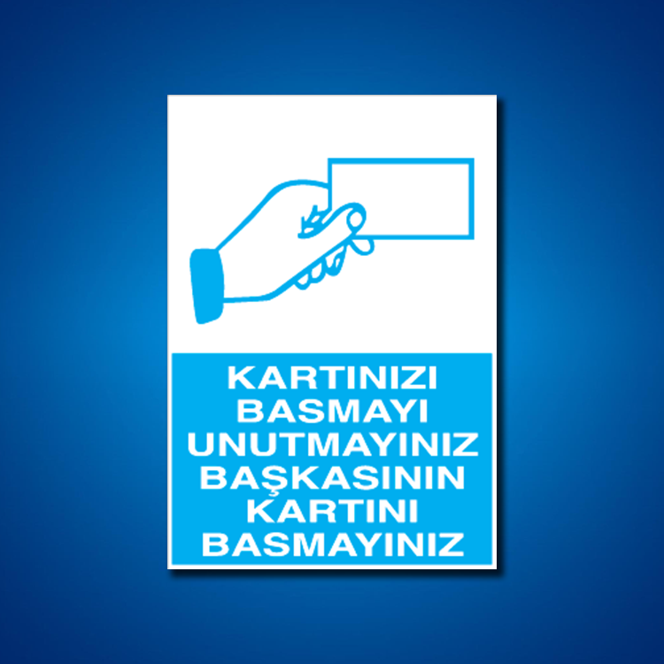 İşyeri Fabrika İş Güvenliği Etiketleri