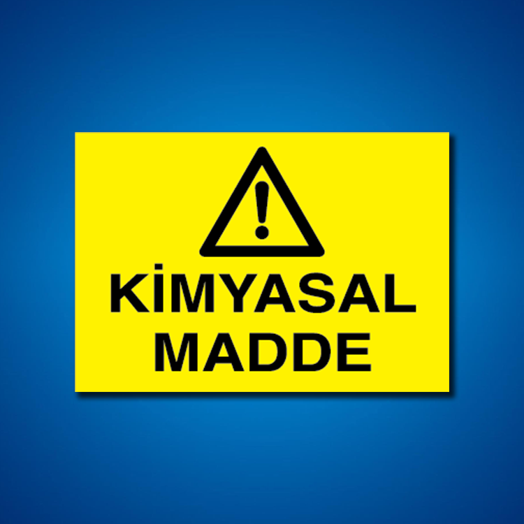 Kimyasal Maddeler İş Güvenliği Etiketleri
