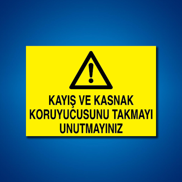 Makine İş Güvenliği Etiketleri