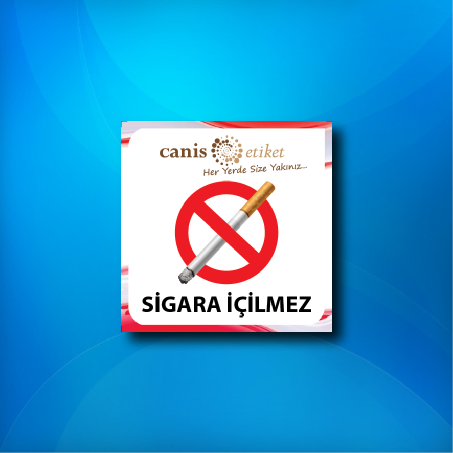 Asansör Uyarı Ve Güvenlik Etiketi