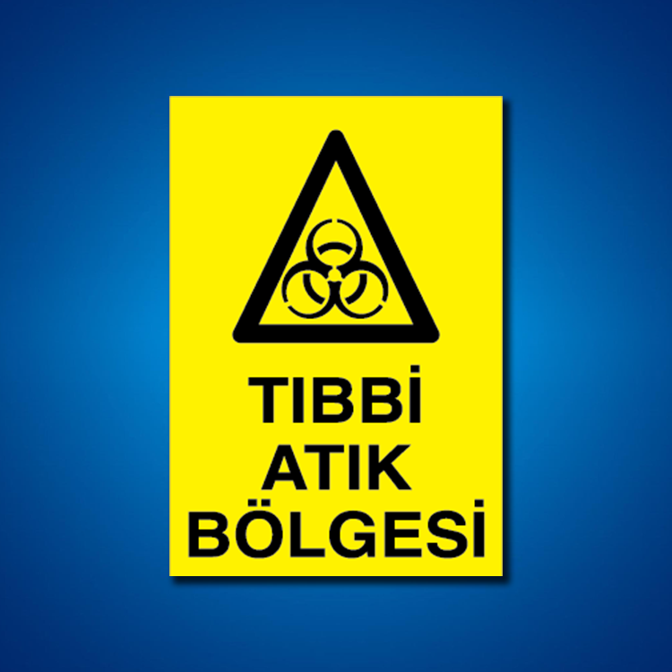 Tıbbi Atık İş Güvenliği Etiketleri