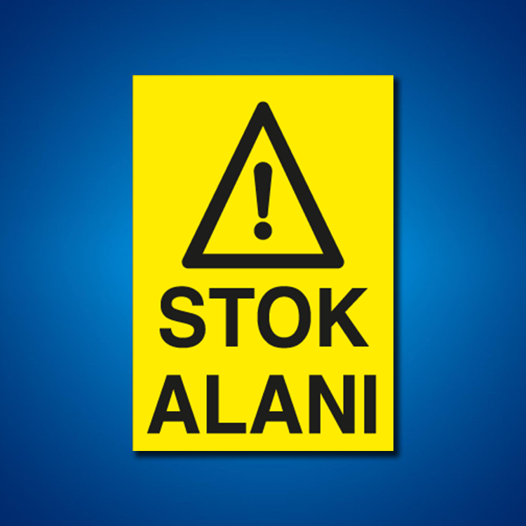 İstif-Raf-Depo İş Güvenliği Etiketleri