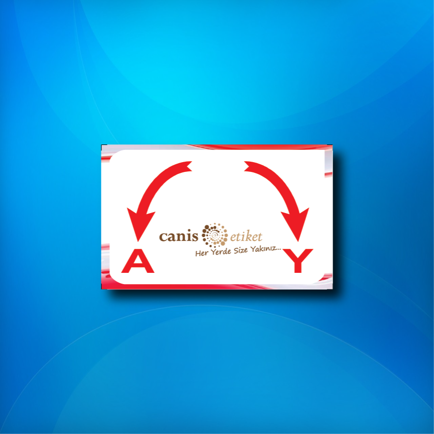 Asansör Volan Etiketi