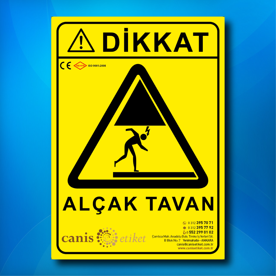 Asansör Risk Analizi Etiketi