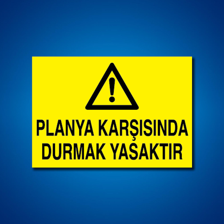 Torna-Planya-Freze-Cnc İş Güvenliği Etiketleri