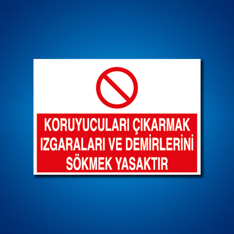 Yasaklama İş Güvenliği Etiketleri