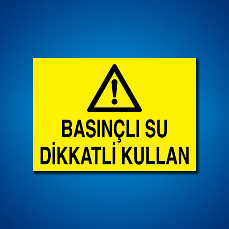 Hava-Su-Isı İş Güvenliği Etiketleri