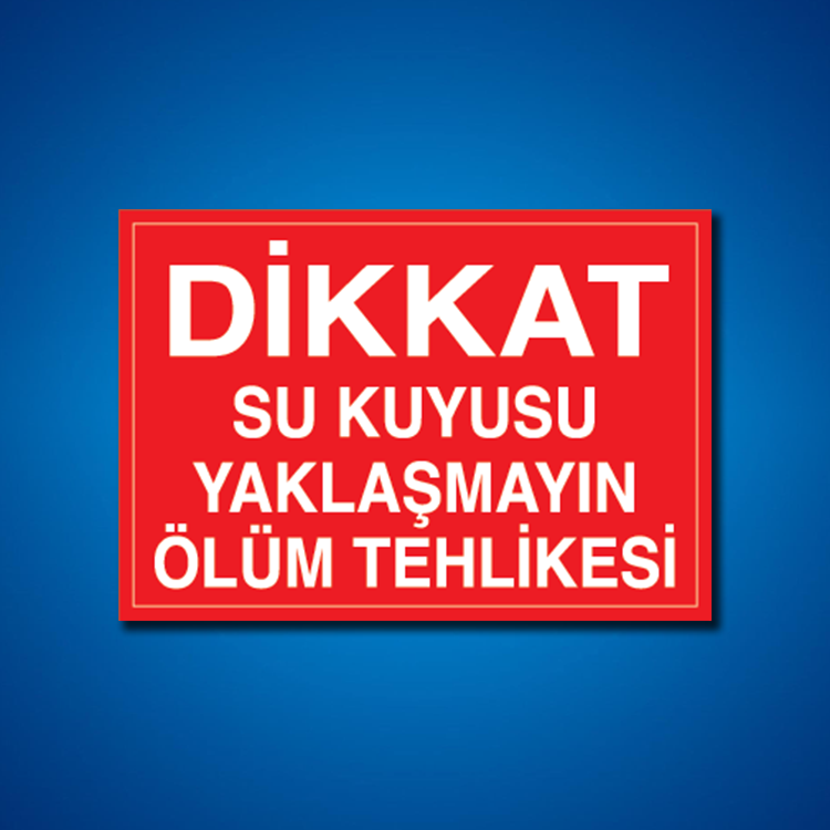 Hava-Su-Isı İş Güvenliği Etiketleri