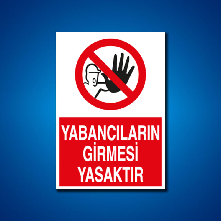 Giriş-Çıkış İş Güvenliği Etiketleri