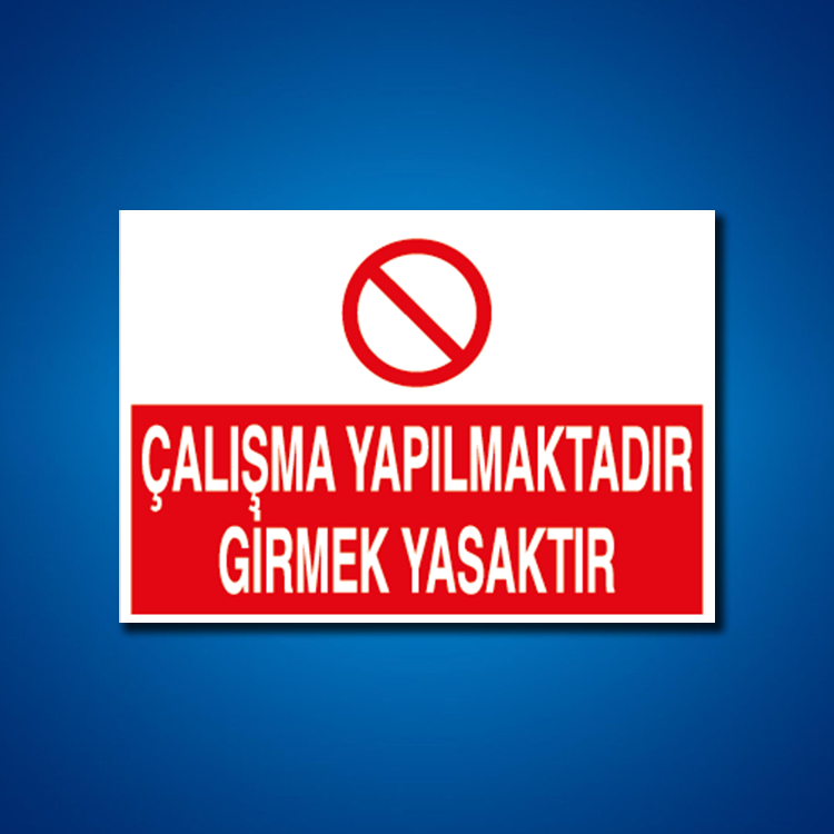 Giriş-Çıkış İş Güvenliği Etiketleri