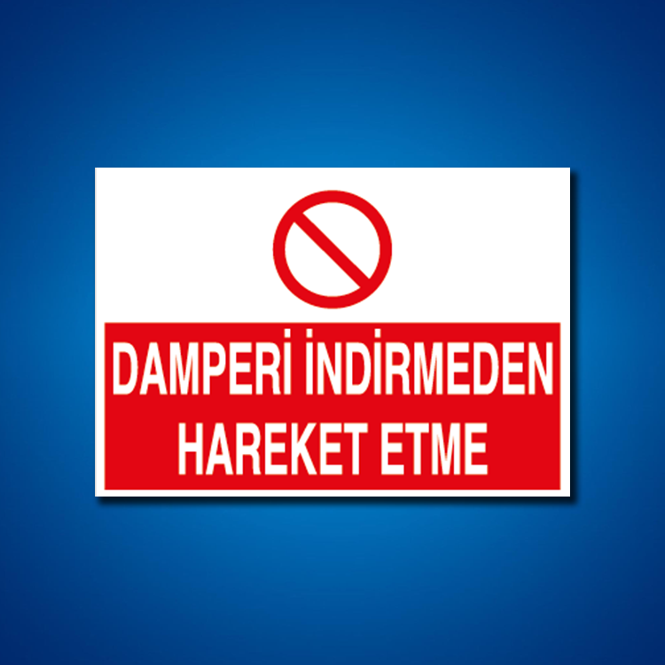 Şoför Araç Kantar Yaya İş Güvenliği Etiketleri