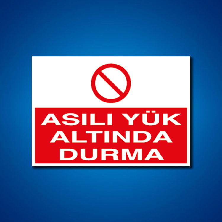 Yük İş Güvenliği Etiketleri