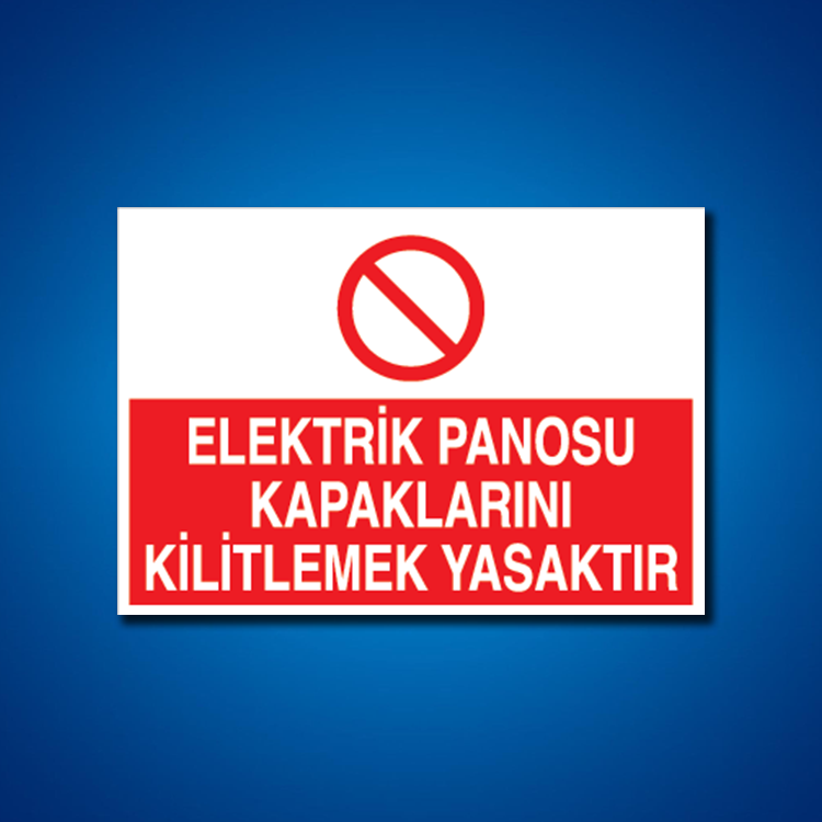 Pano İş Güvenliği Etiketleri