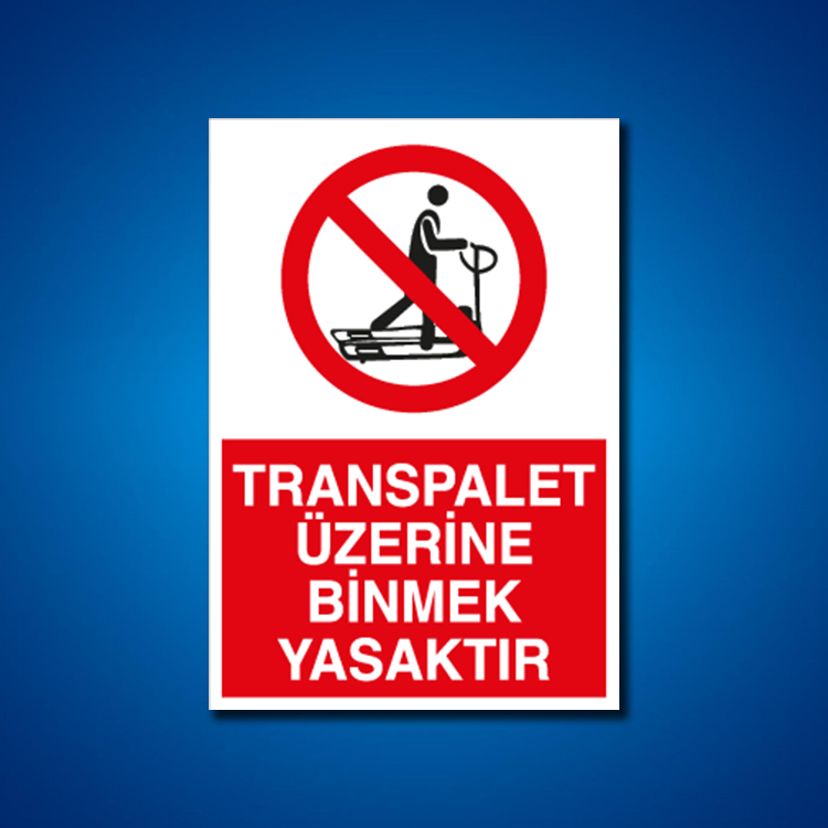 İstif-Raf-Depo İş Güvenliği Etiketleri