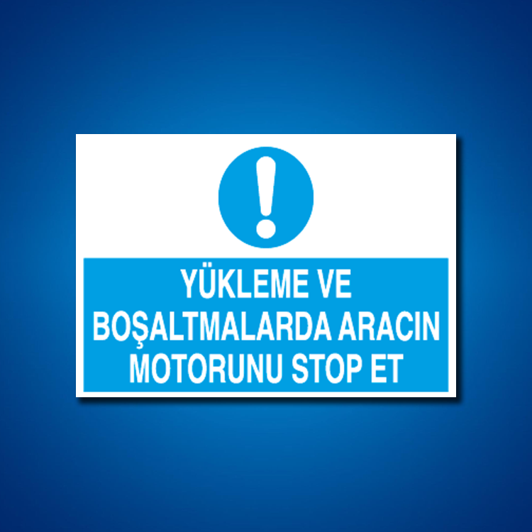 Şoför Araç Kantar Yaya İş Güvenliği Etiketleri