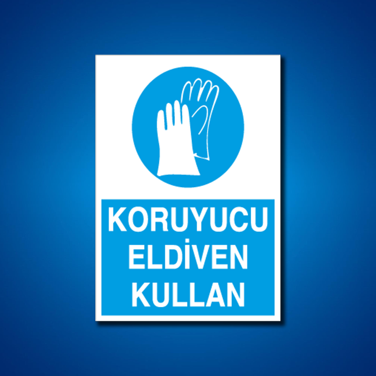 El Koruma İş Güvenliği Etiketleri