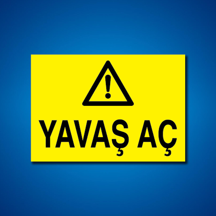 Buhar Basınç İş Güvenliği Etiketleri