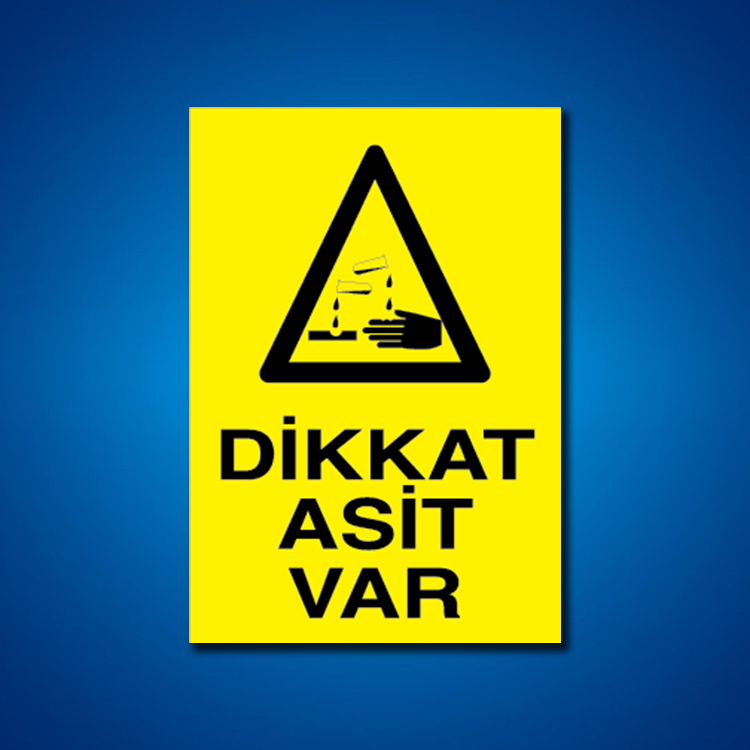 Kimyasal Maddeler İş Güvenliği Etiketleri
