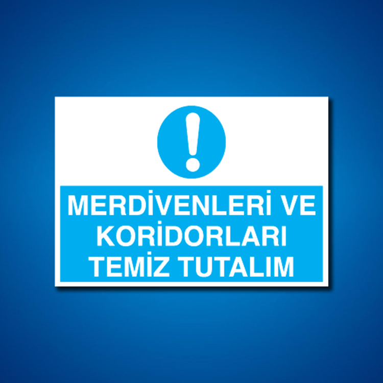 Temizlik-Düzen İş Güvenliği Etiketleri