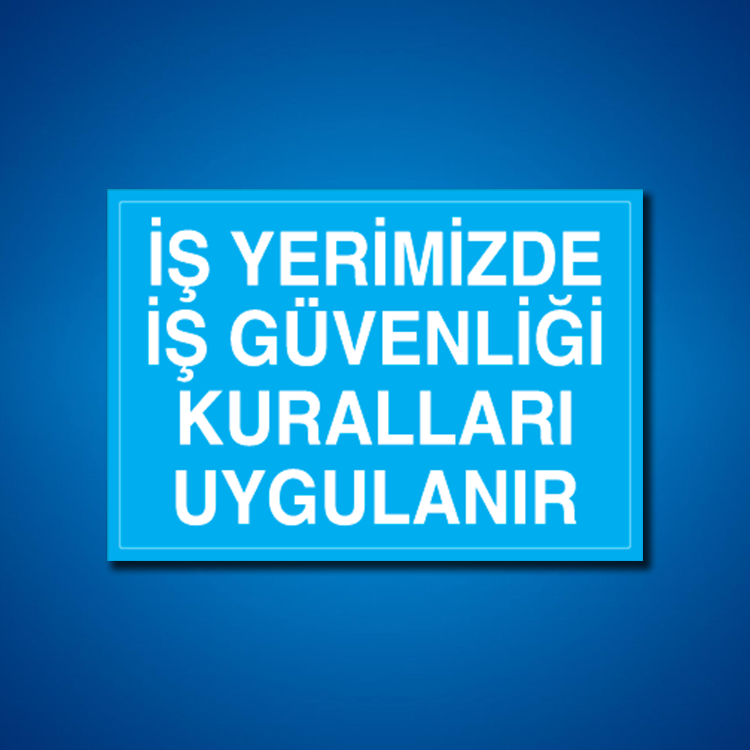 İş Güvenliği Etiketleri