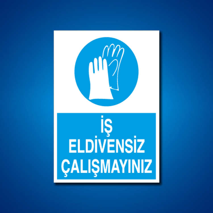 El Koruma İş Güvenliği Etiketleri