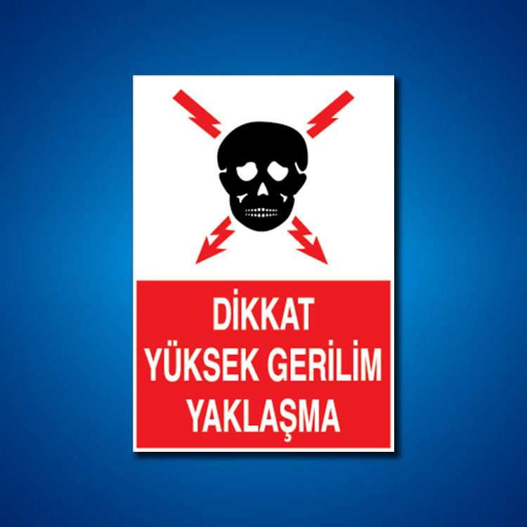 Elektrik İş Güvenliği Etiketleri