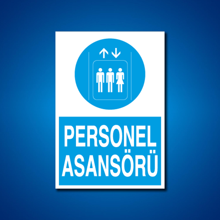 Asansör İş Güvenliği Etiketleri