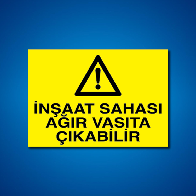 İş Makinesi İş Güvenliği Etiketleri