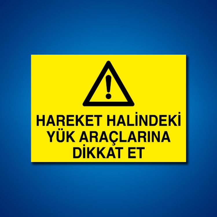 Şoför Araç Kantar Yaya İş Güvenliği Etiketleri
