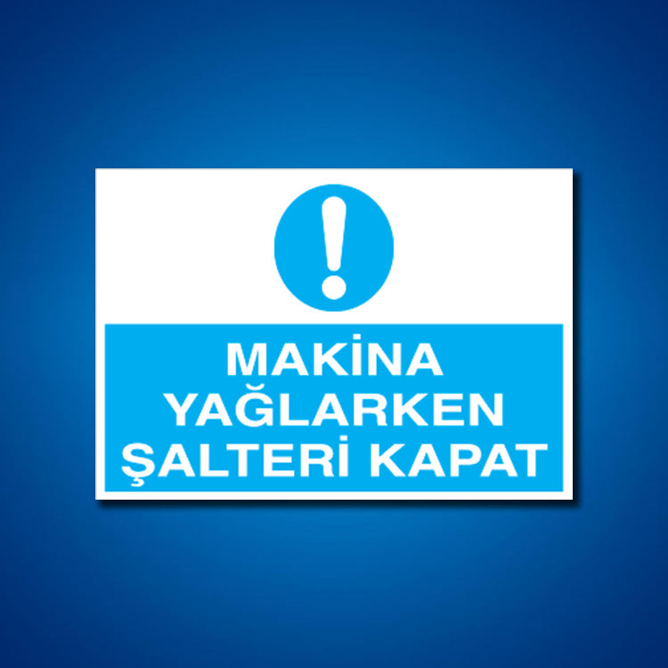 Şalter İş Güvenliği Etiketleri