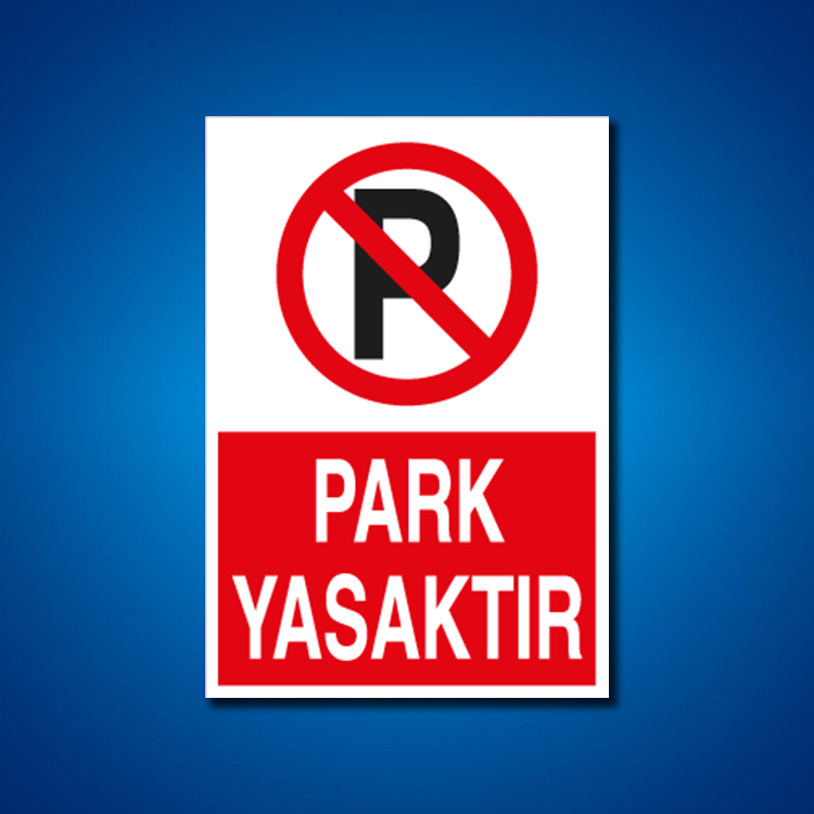 Park İş Güvenliği Etiketleri