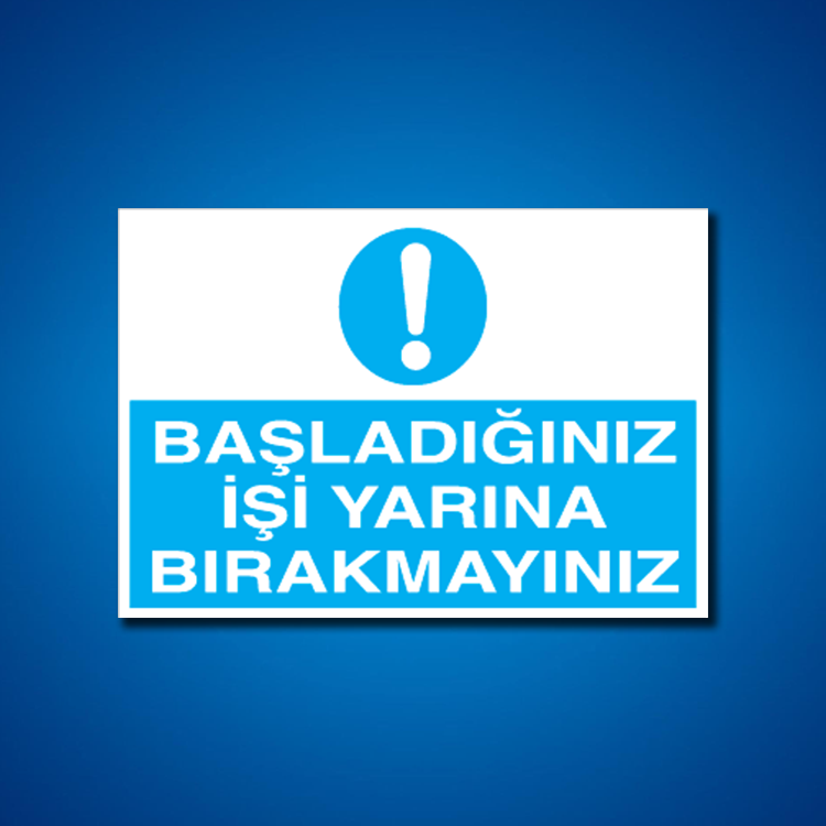 Vazife-Görev-Yetki İş Güvenliği Etiketleri