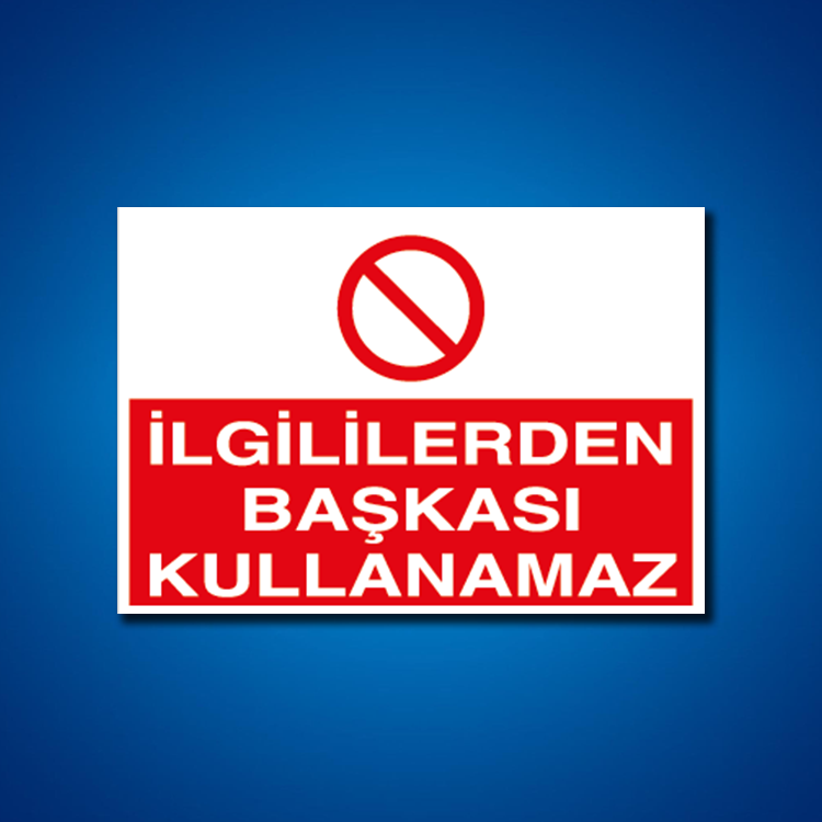 Makine İş Güvenliği Etiketleri