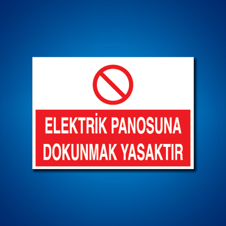 Pano İş Güvenliği Etiketleri