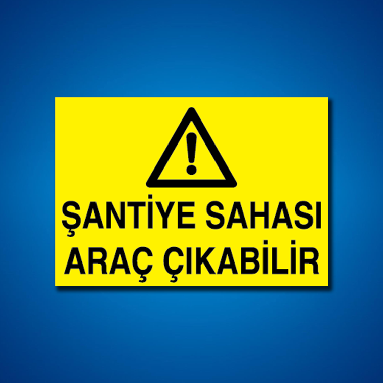 Şantiye İş Güvenliği Etiketleri