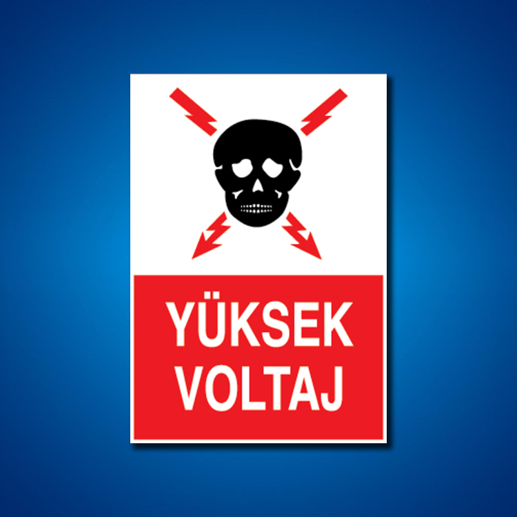 Elektrik İş Güvenliği Etiketleri