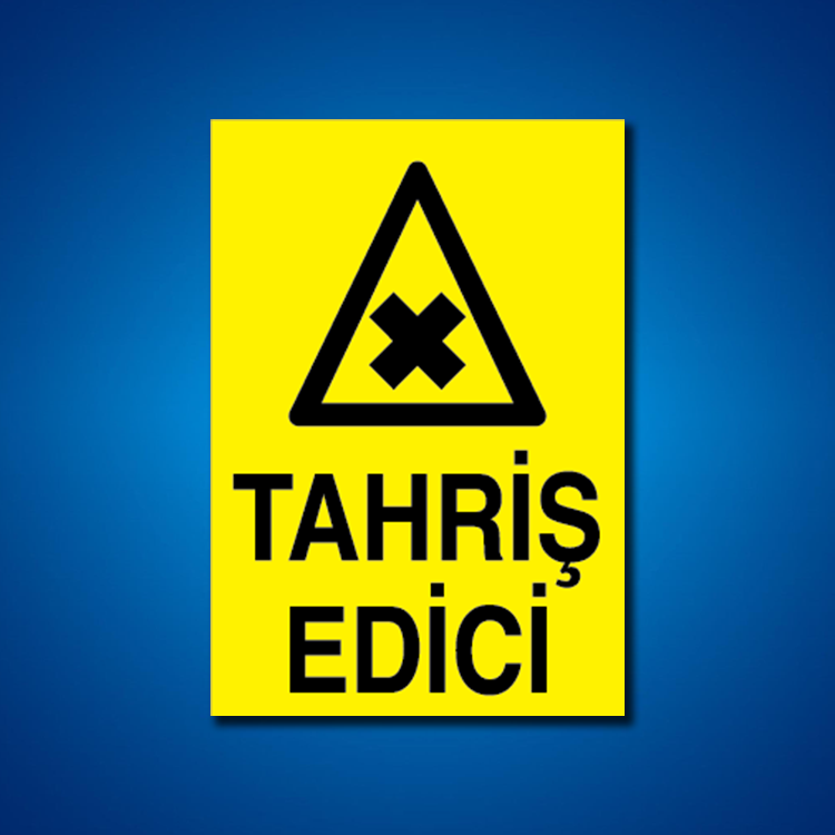 Tehlileli Madde-Ortam İş Güvenliği Etiketleri