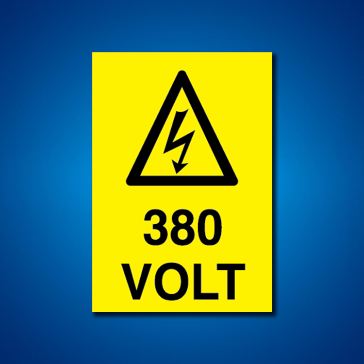 Voltaj İş Güvenliği Etiketleri