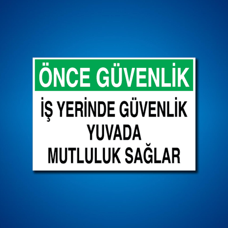 İş Güvenliği Etiketleri