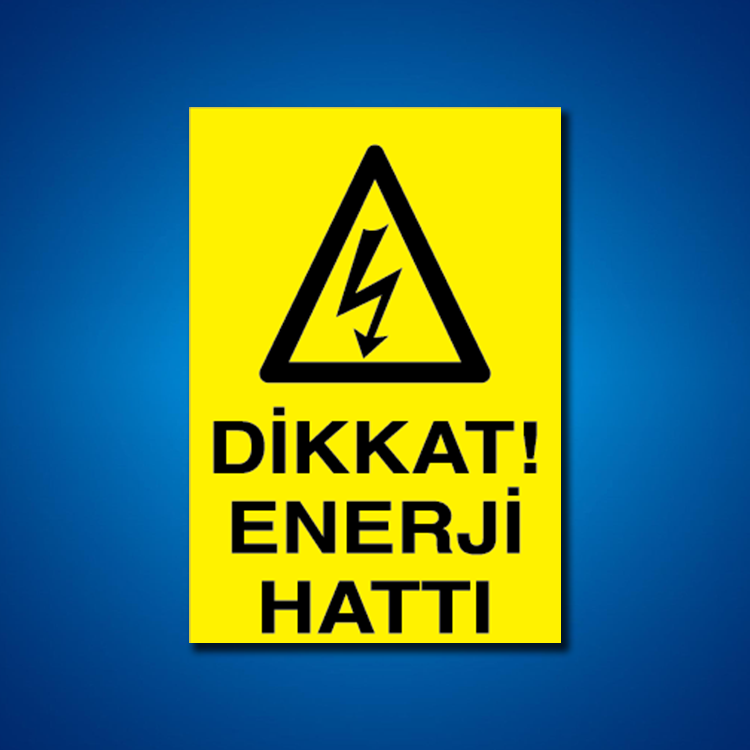 Elektrik İş Güvenliği Etiketleri