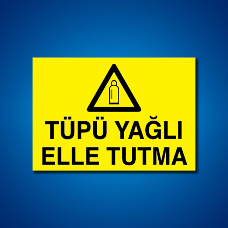 Tüpler İş Güvenliği Etiketi