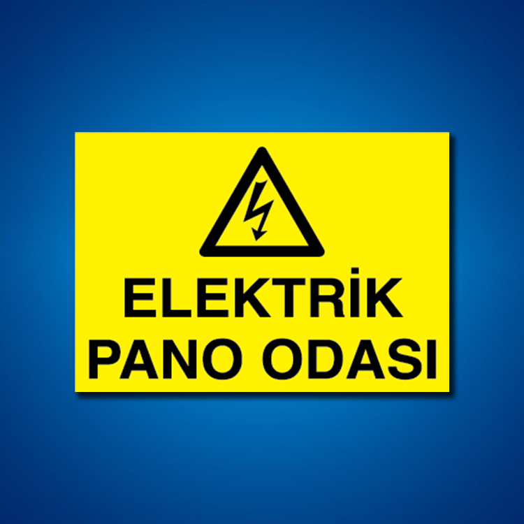 Pano İş Güvenliği Etiketleri